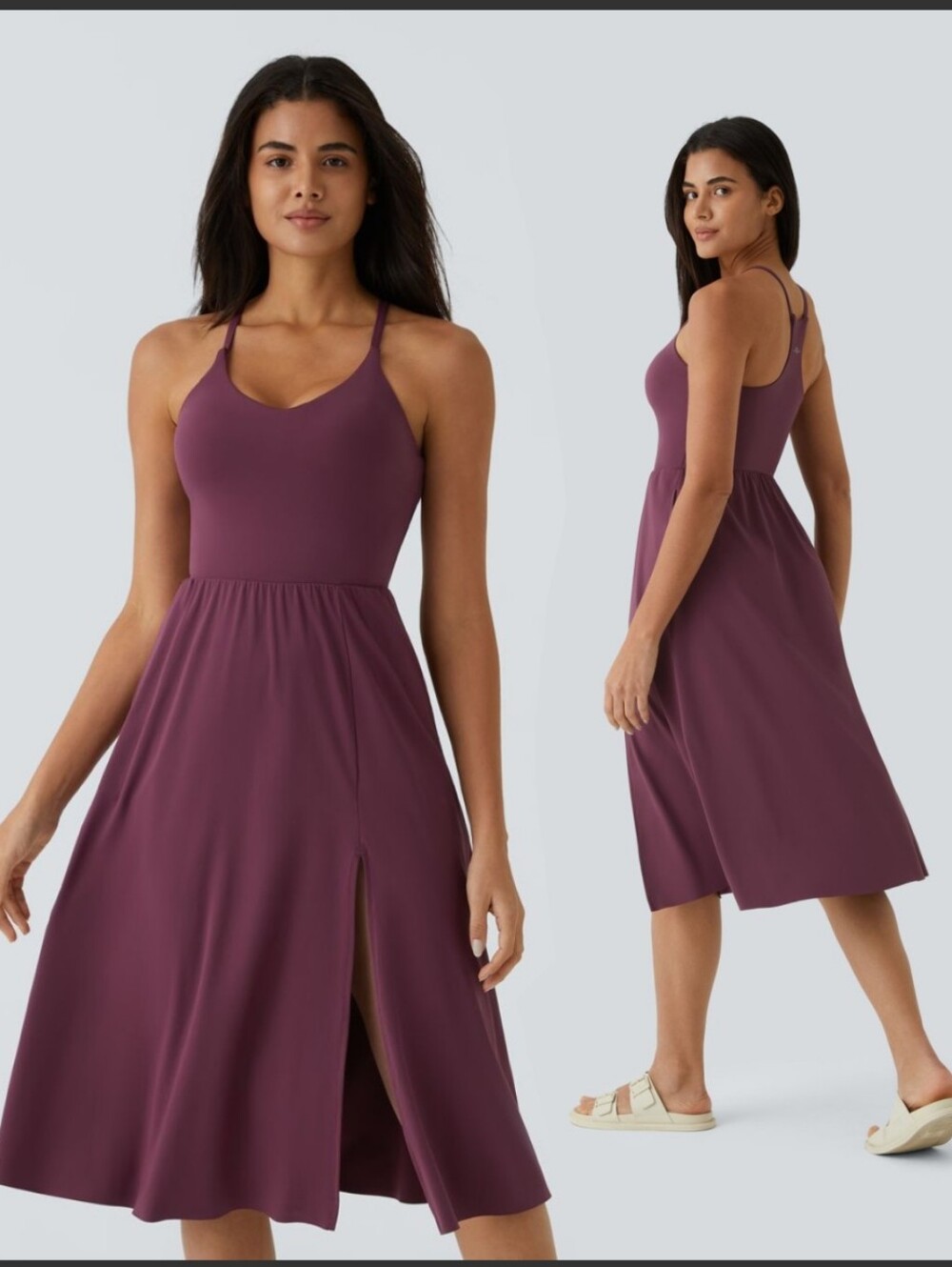 Halara Everyday Midi Chill Dress